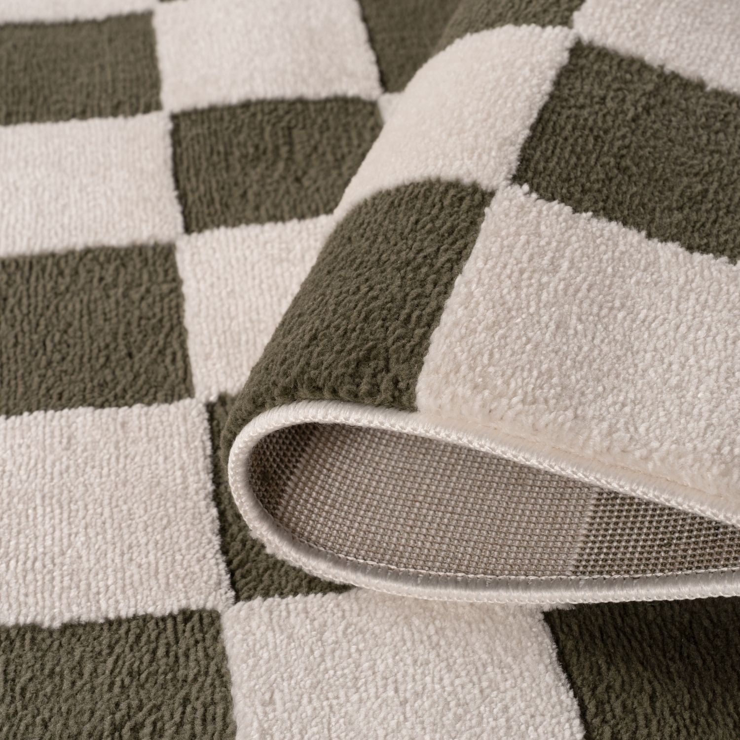 Loft Checkerboard Green Rug - PN Home