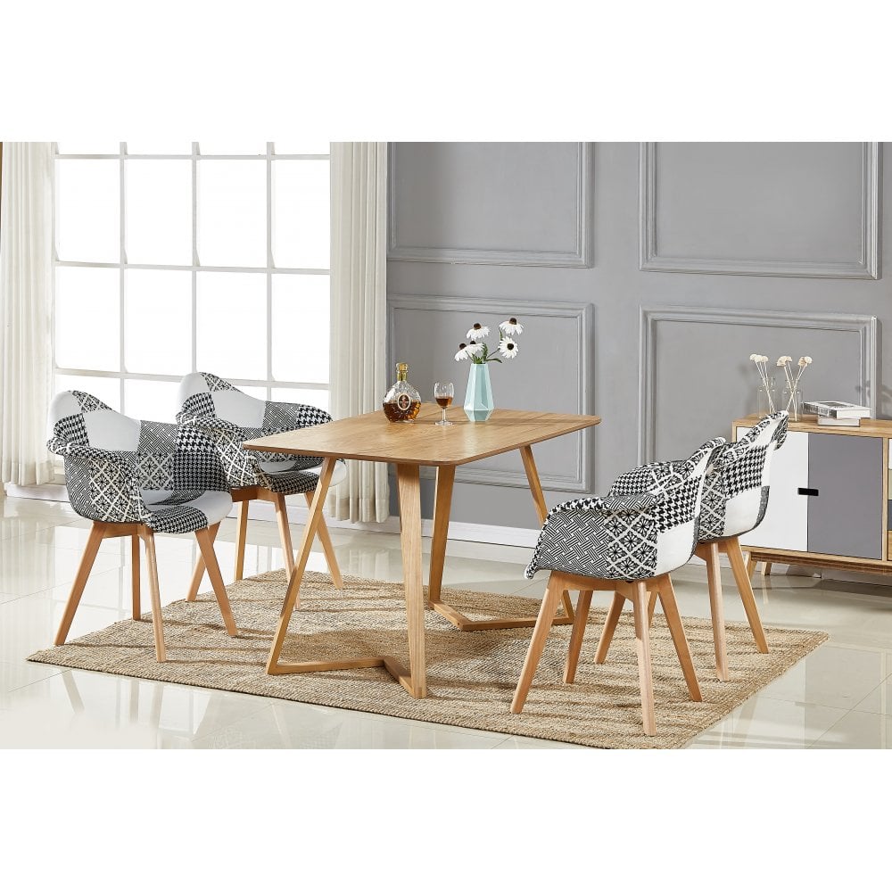 patchwork fabric armchair uk