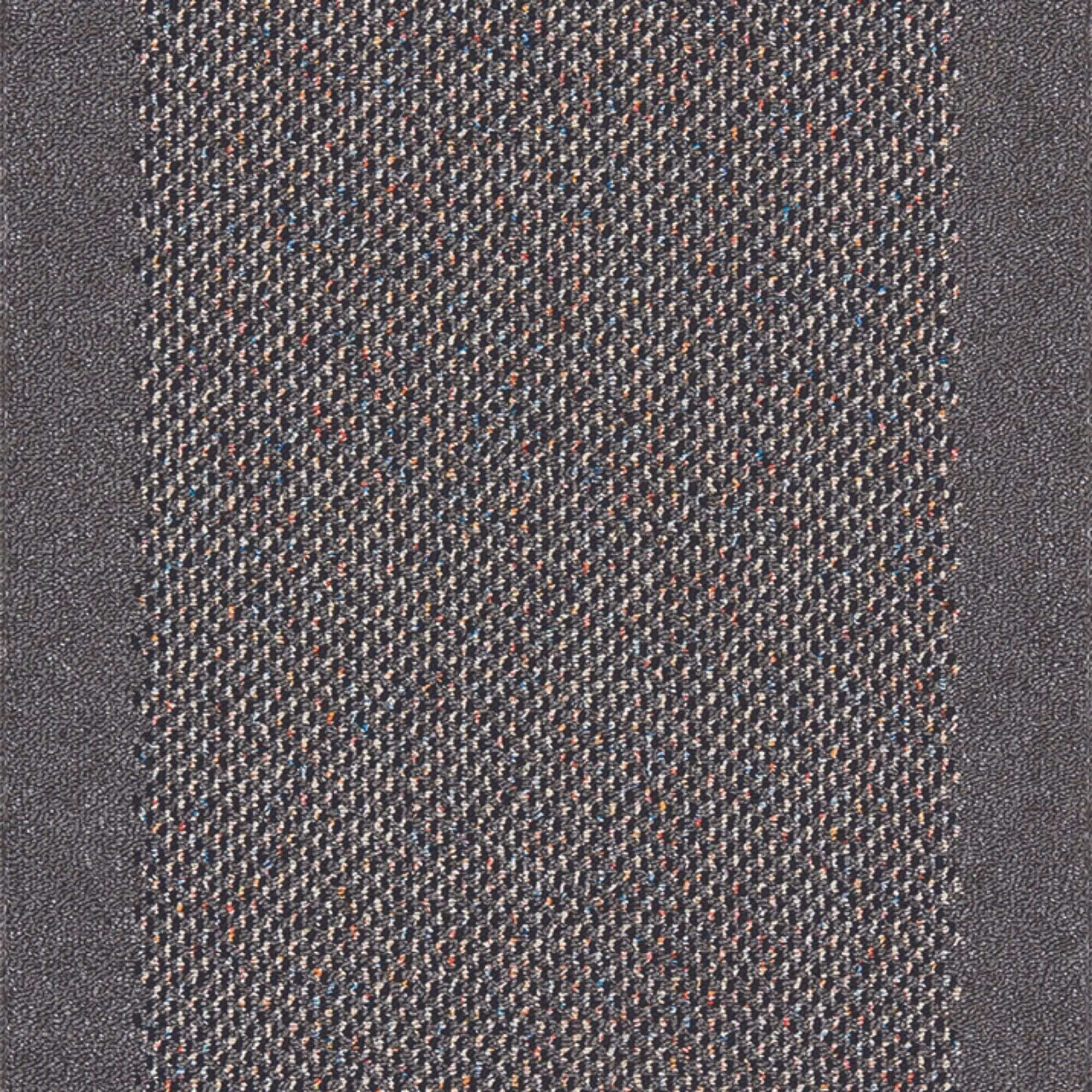 Washable Bordered Dark Grey Rug | 110D - PN Home
