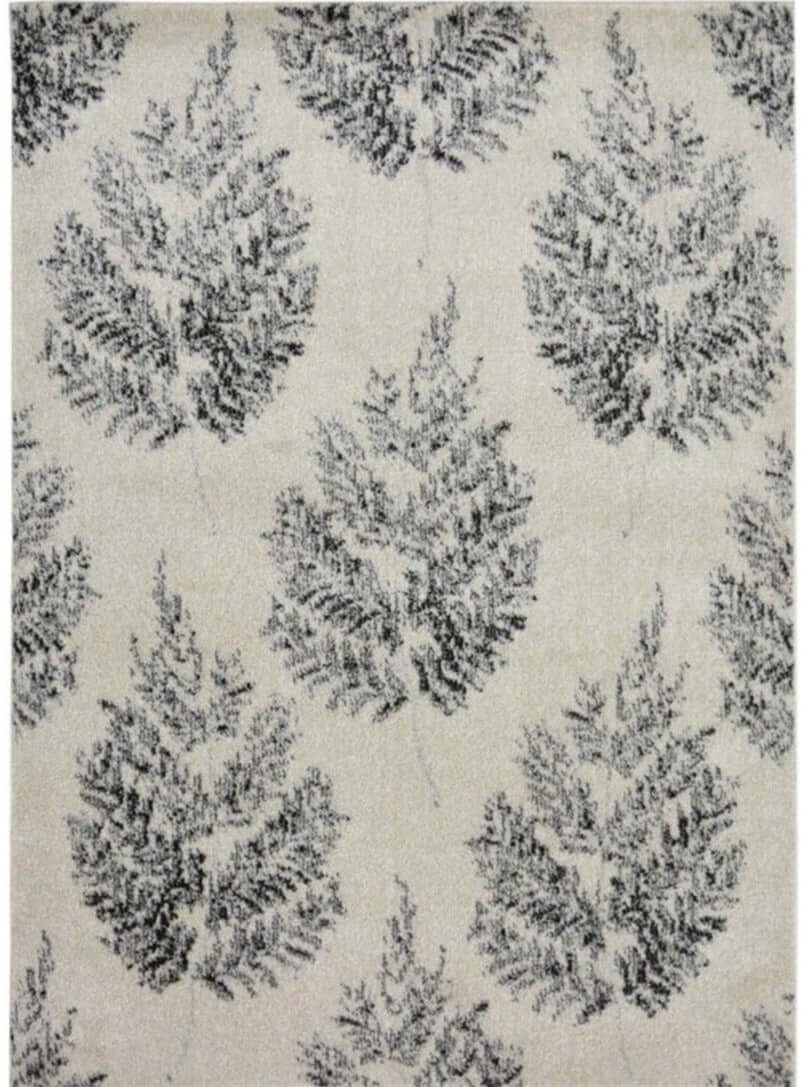 Villa Grey Floral Rug - PN Home
