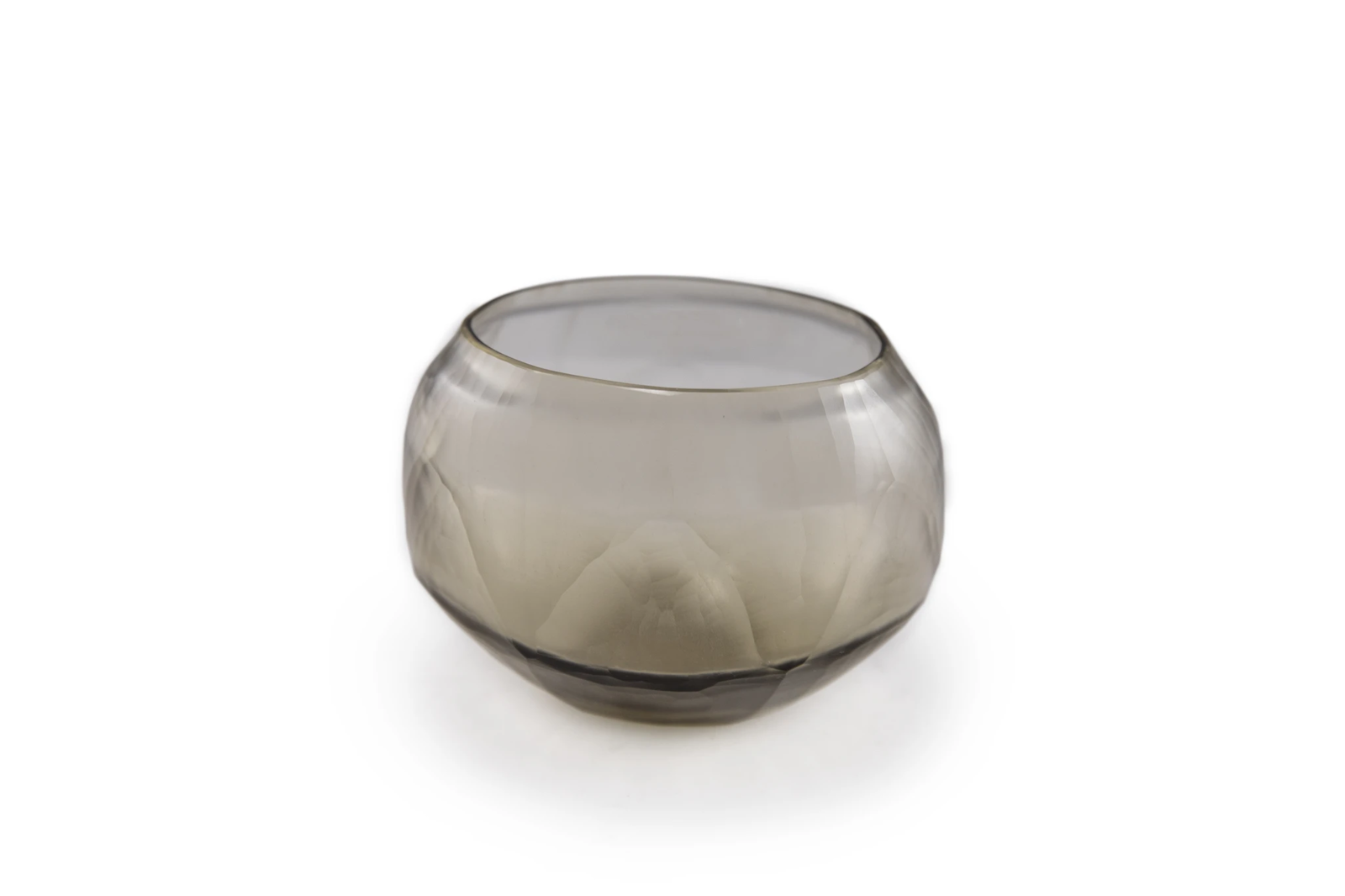 SULPHUR CANDLEHOLDER - H9 D11 cm - SMOKE - PN Home