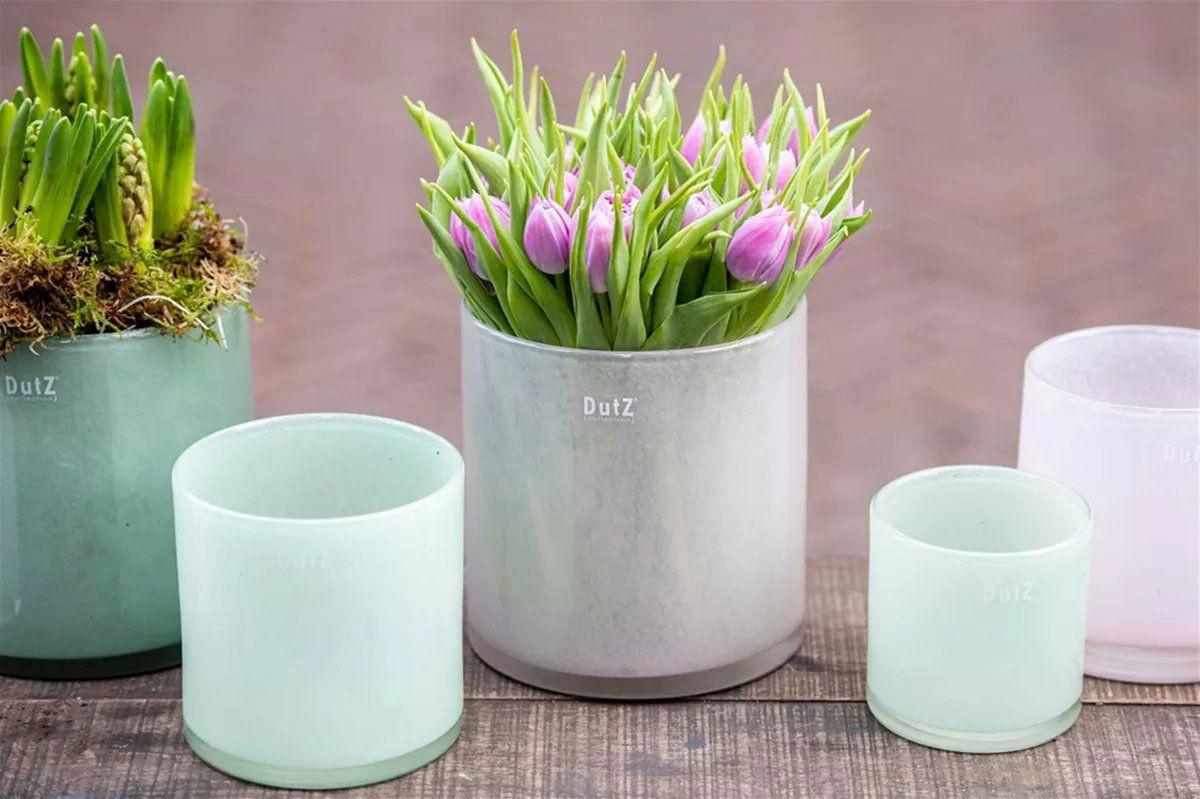 CYLINDER C1 Candleholder Votive - Mouthblown Glass by DutZ - PN Home