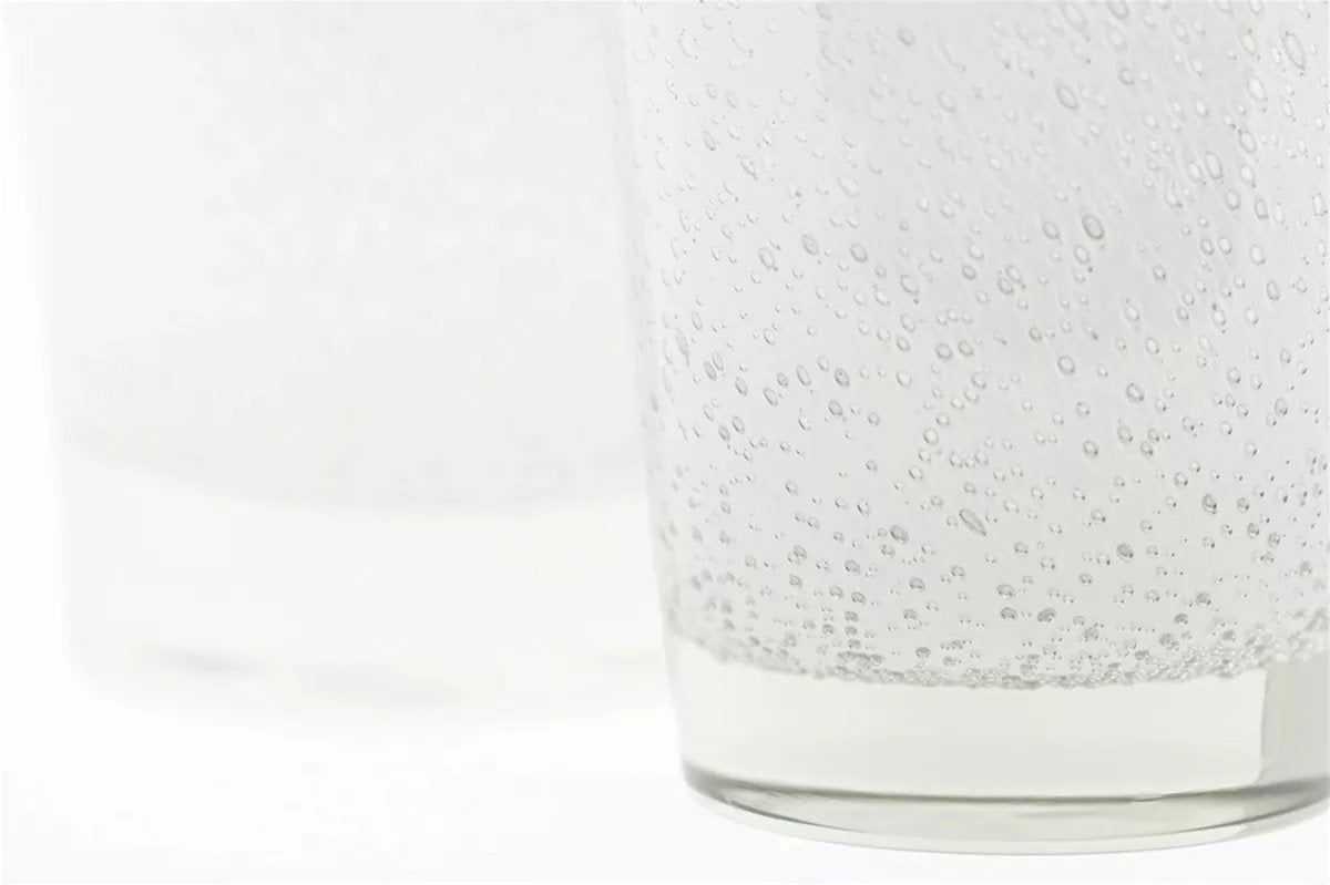 CONIC Vase - Thick Glass with Bubbles by DutZ