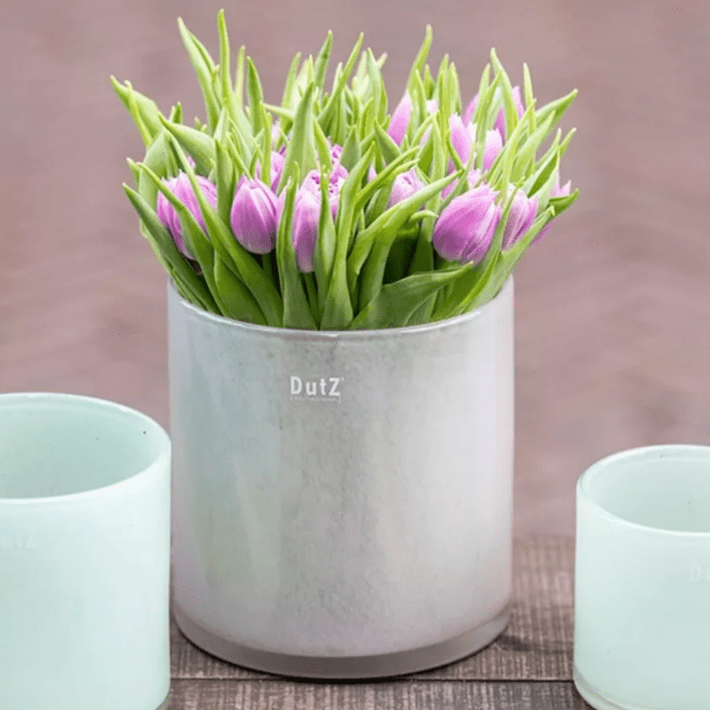 CYLINDER C1 Votive - H14 D14cm - WHITE - PN Home
