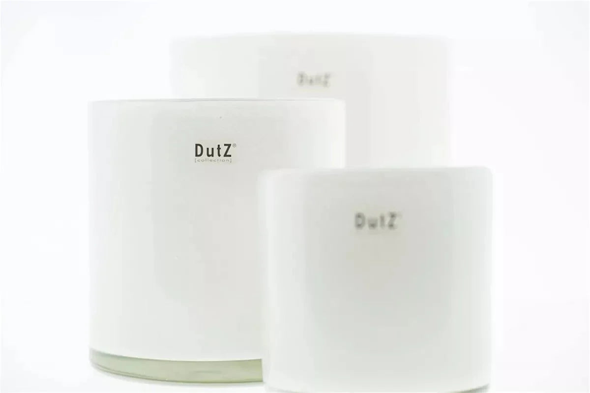 CYLINDER C1 Votive - H14 D14cm - WHITE - PN Home