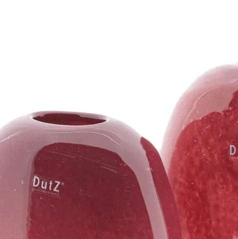 Vase Decor OVALI - RED Bubbles - PN Home