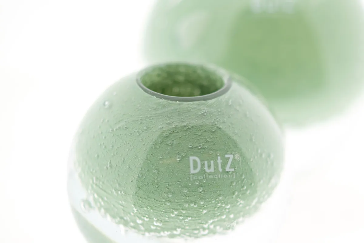 BALL VASE KULA - Pistache Bubbles