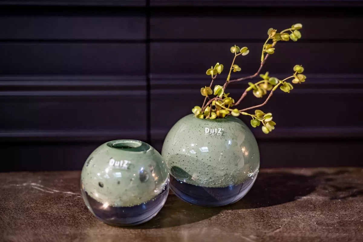 BALL VASE KULA - Pistache Bubbles - PN Home