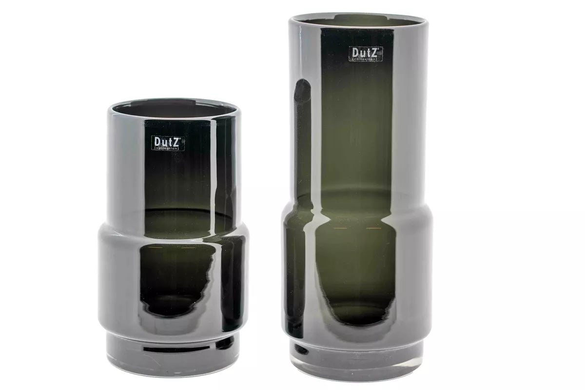 Glass Vase FENN - SMOKE - PN Home
