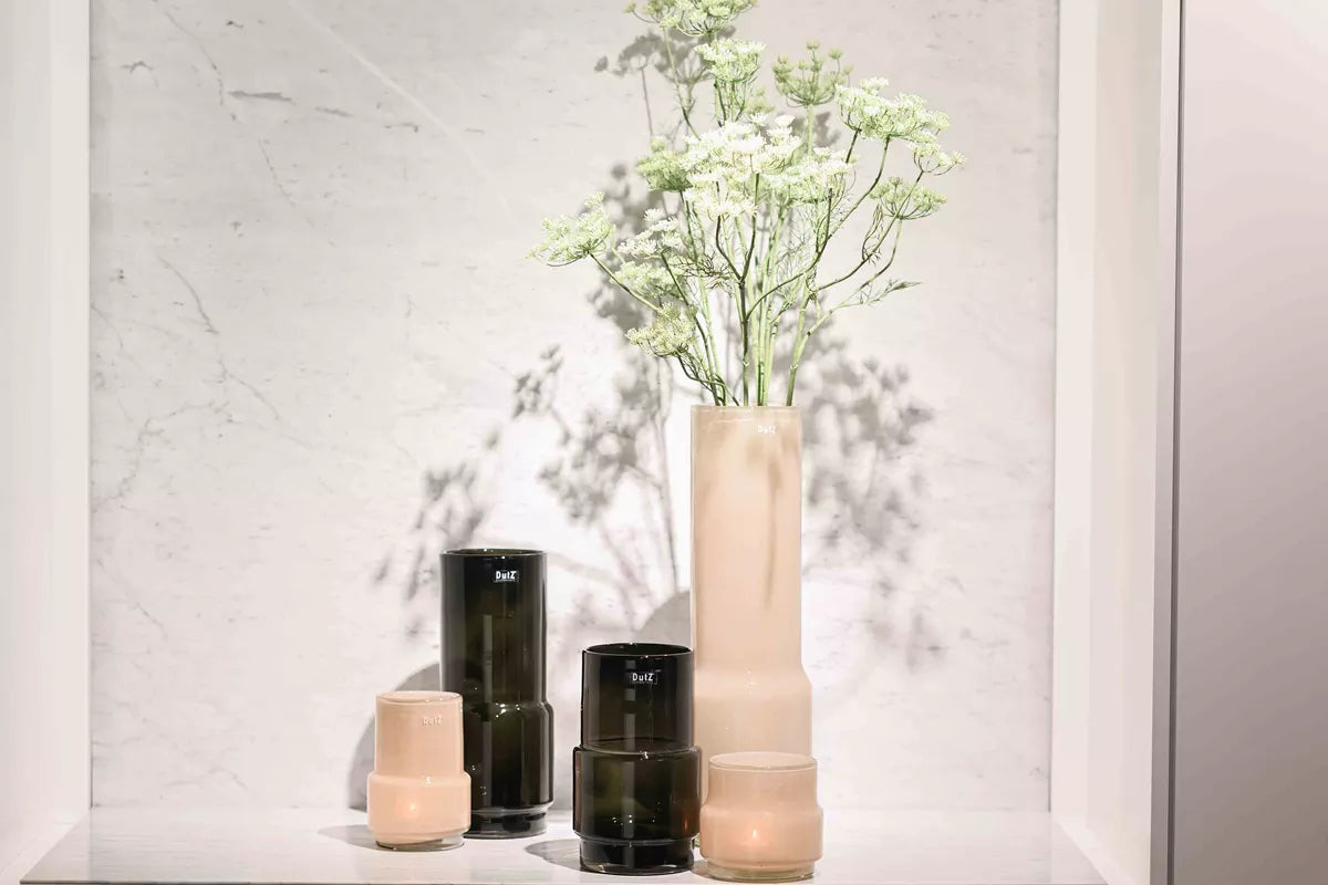 Glass Vase FENN - SMOKE - PN Home