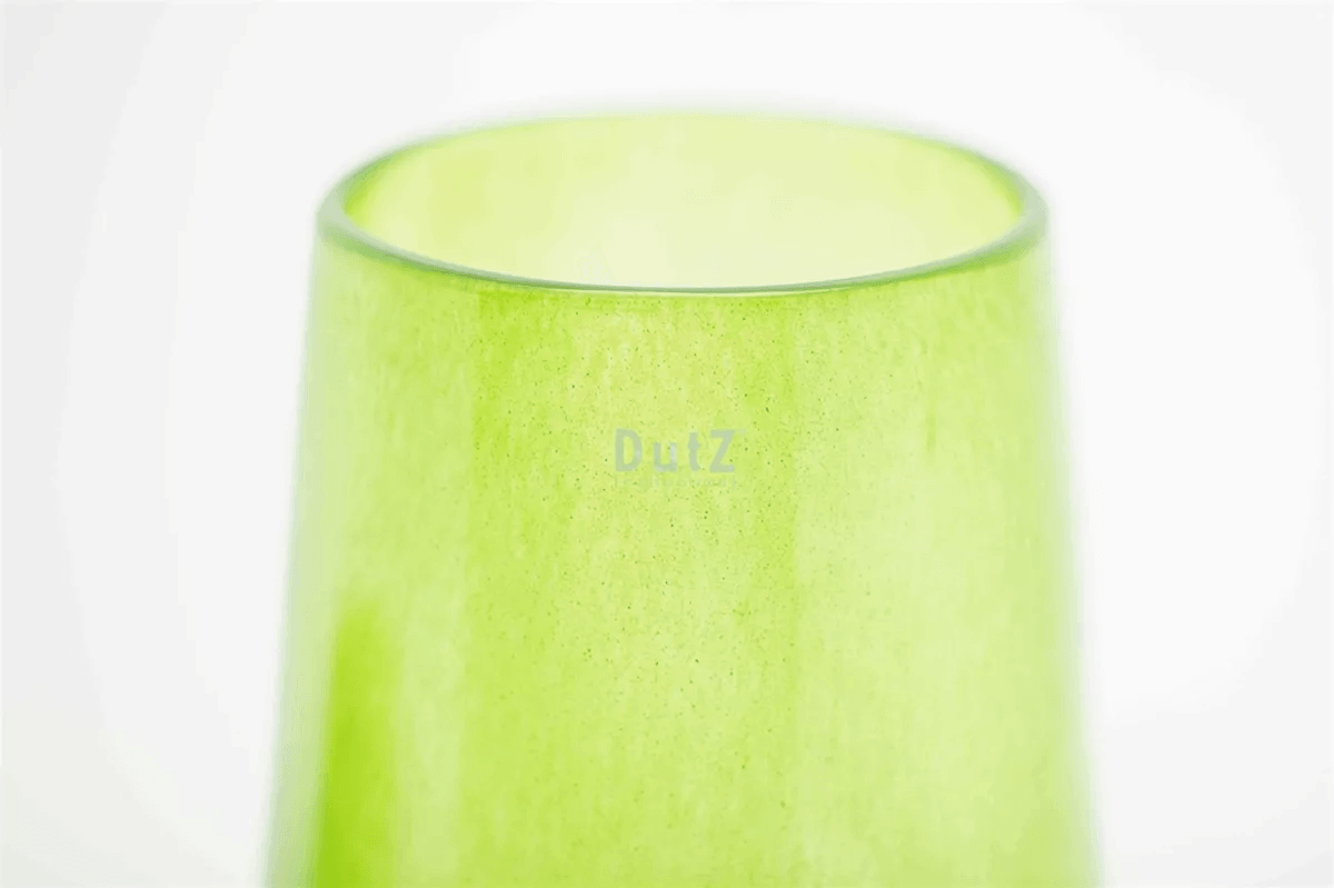 Glass Vase ROBERT - H50 D14 cm - JUNGLE GREEN Colour by DutZ