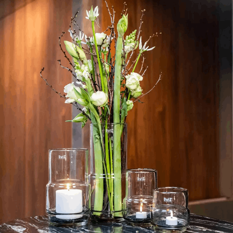 Vase FENN - Clear Glass - PN Home