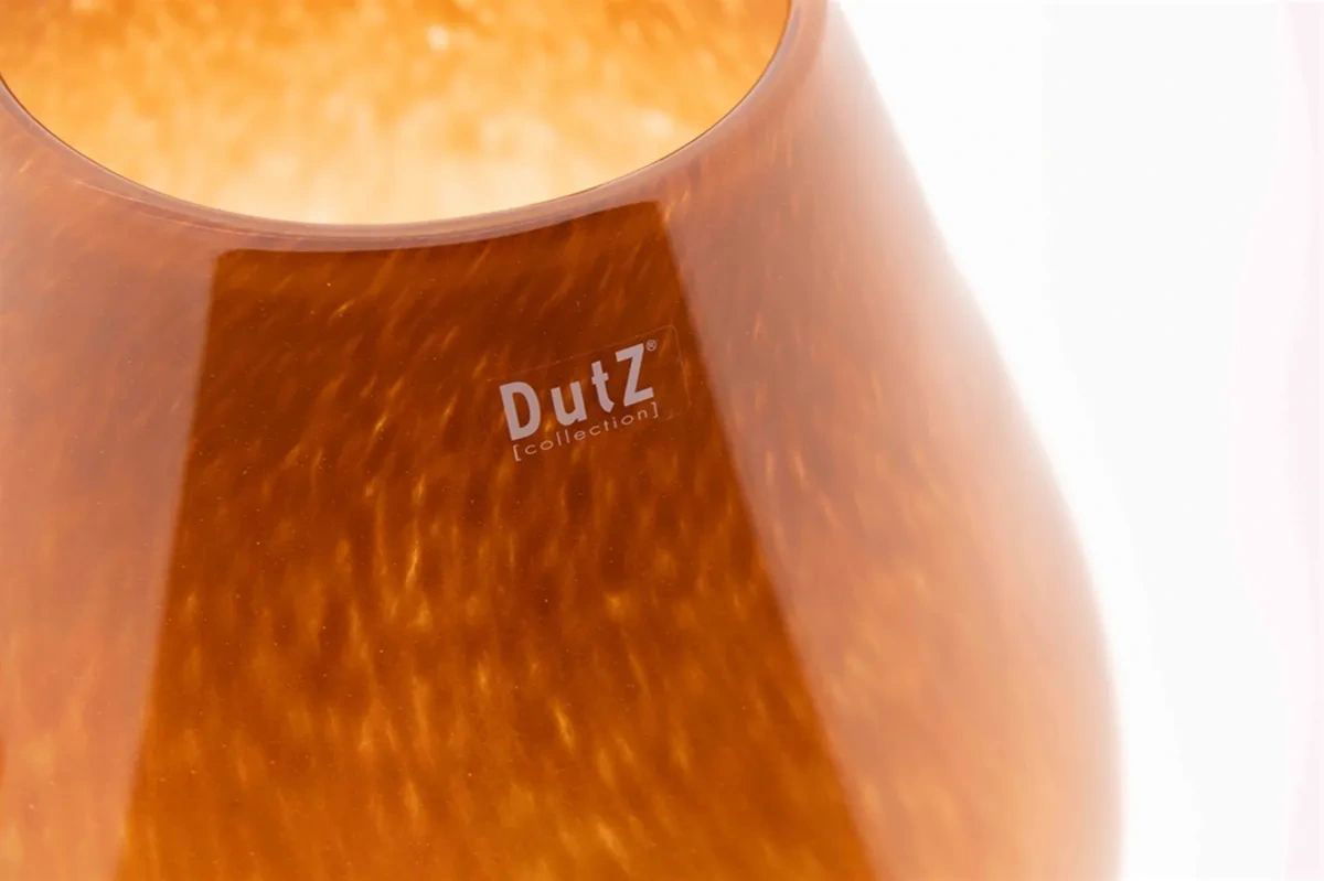 Vase DRUBA - H24 D24 cm - RUSTED BROWN by DutZ - PN Home