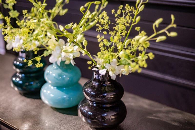 VASE SKRZYSZOW S- H16 D14 cm - SMOKE - PN Home