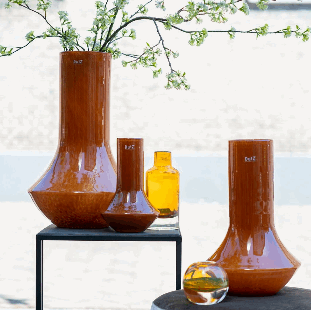 Vase MARCO - WARM ORANGE by DutZ - PN Home