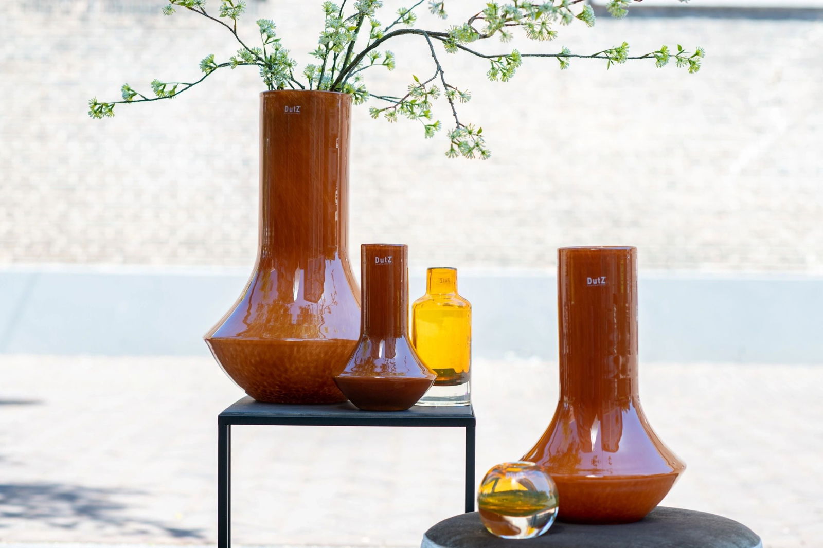 Vase MARCO - WARM ORANGE by DutZ - PN Home