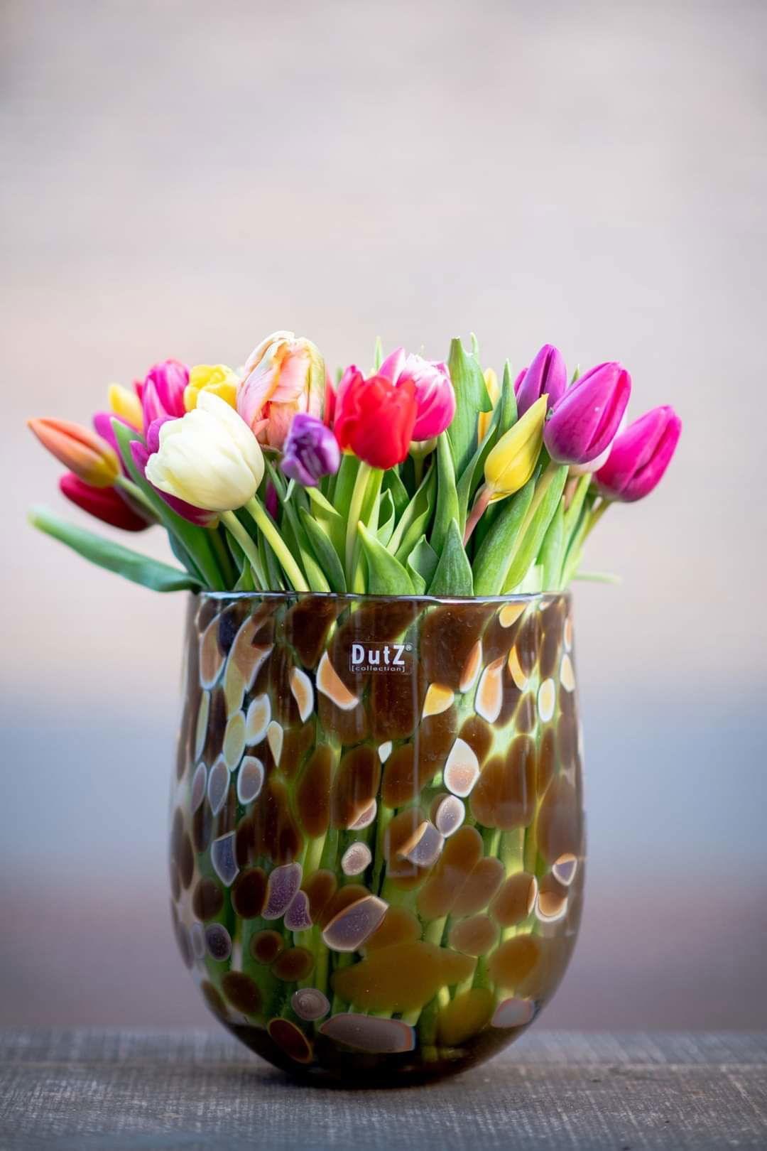 BARREL vase - LEOPARD BROWN Colour by DutZ - PN Home