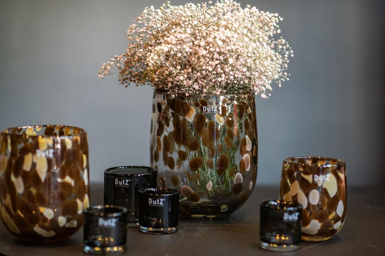BARREL vase - LEOPARD BROWN Colour by DutZ - PN Home