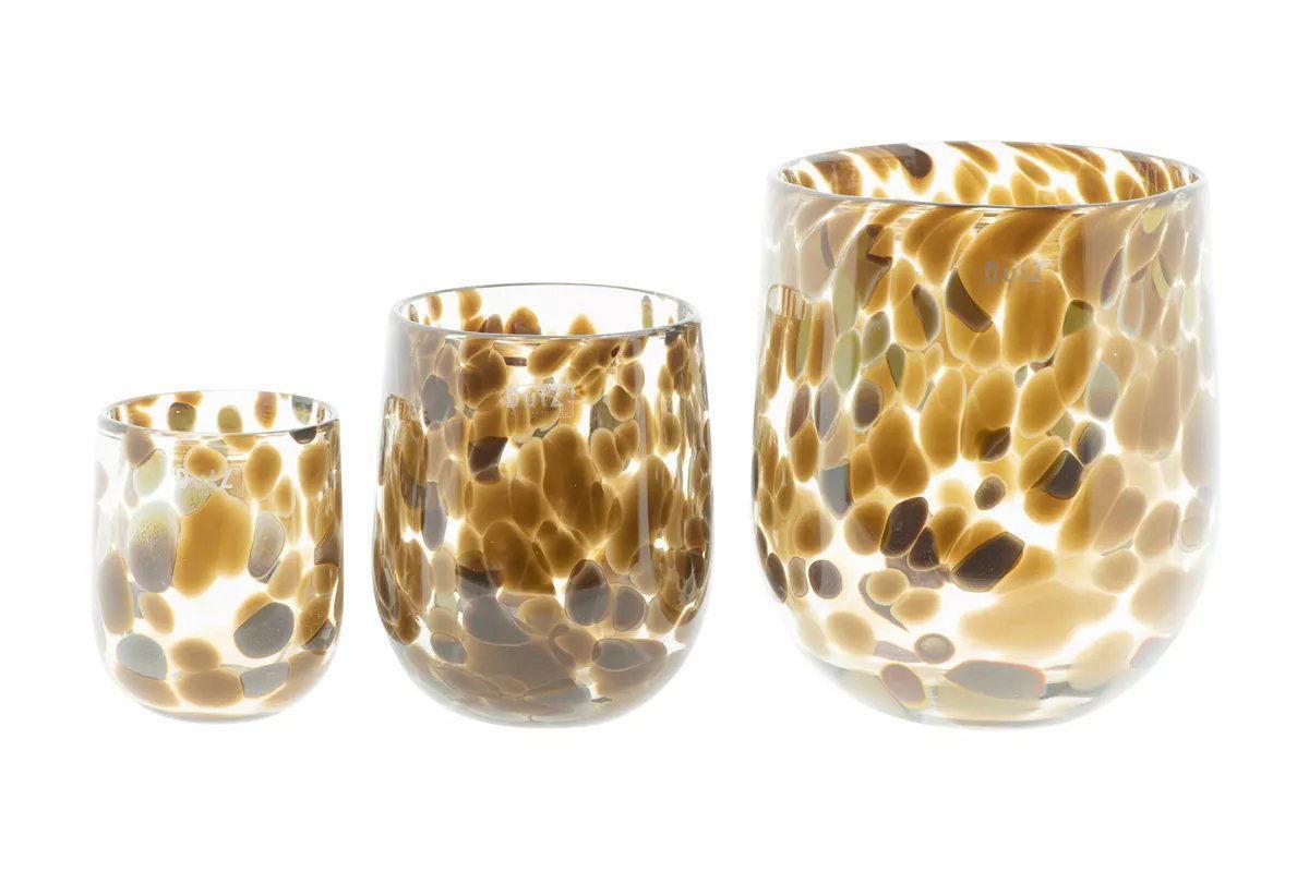 BARREL vase - LEOPARD BROWN Colour by DutZ - PN Home
