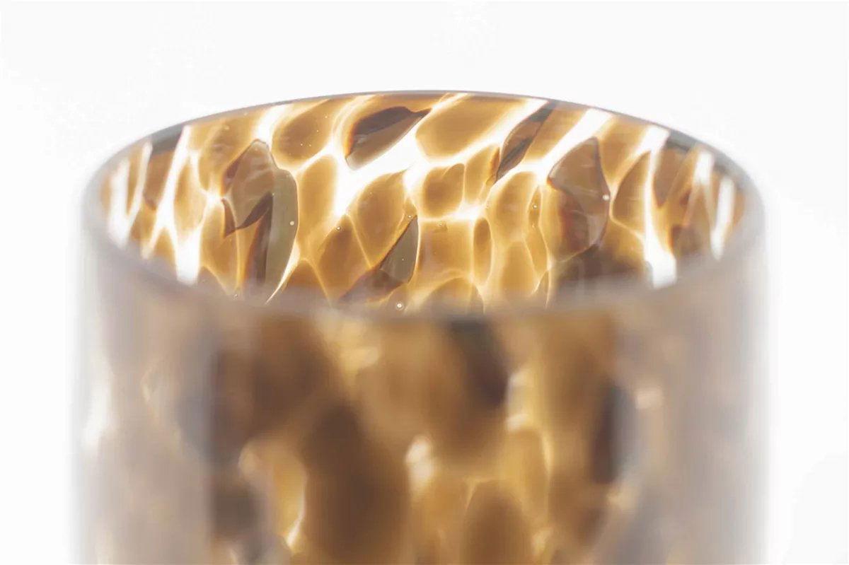 BARREL vase - LEOPARD BROWN Colour by DutZ - PN Home