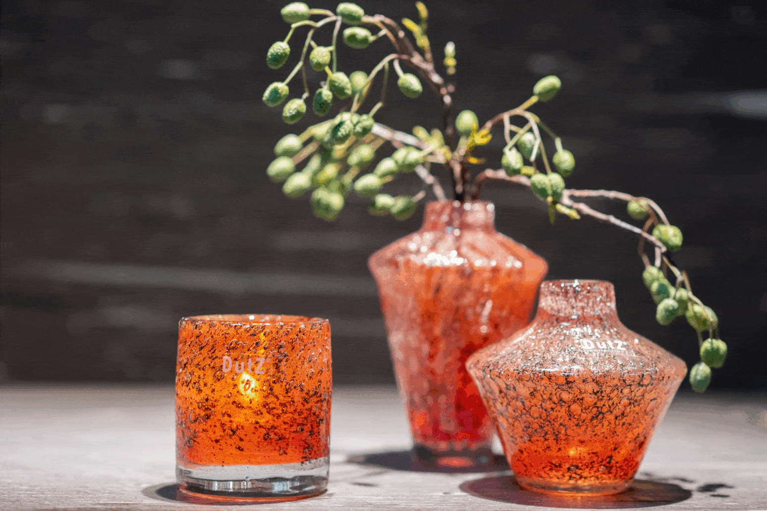 Vase and Diffuser GHEATA - AMBER - PN Home