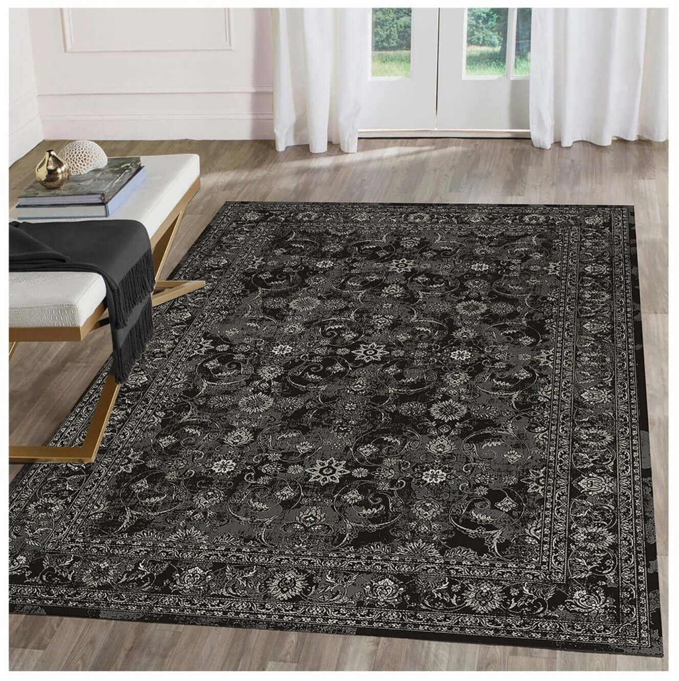 Nuza Vintage Washable Rug - PN Home