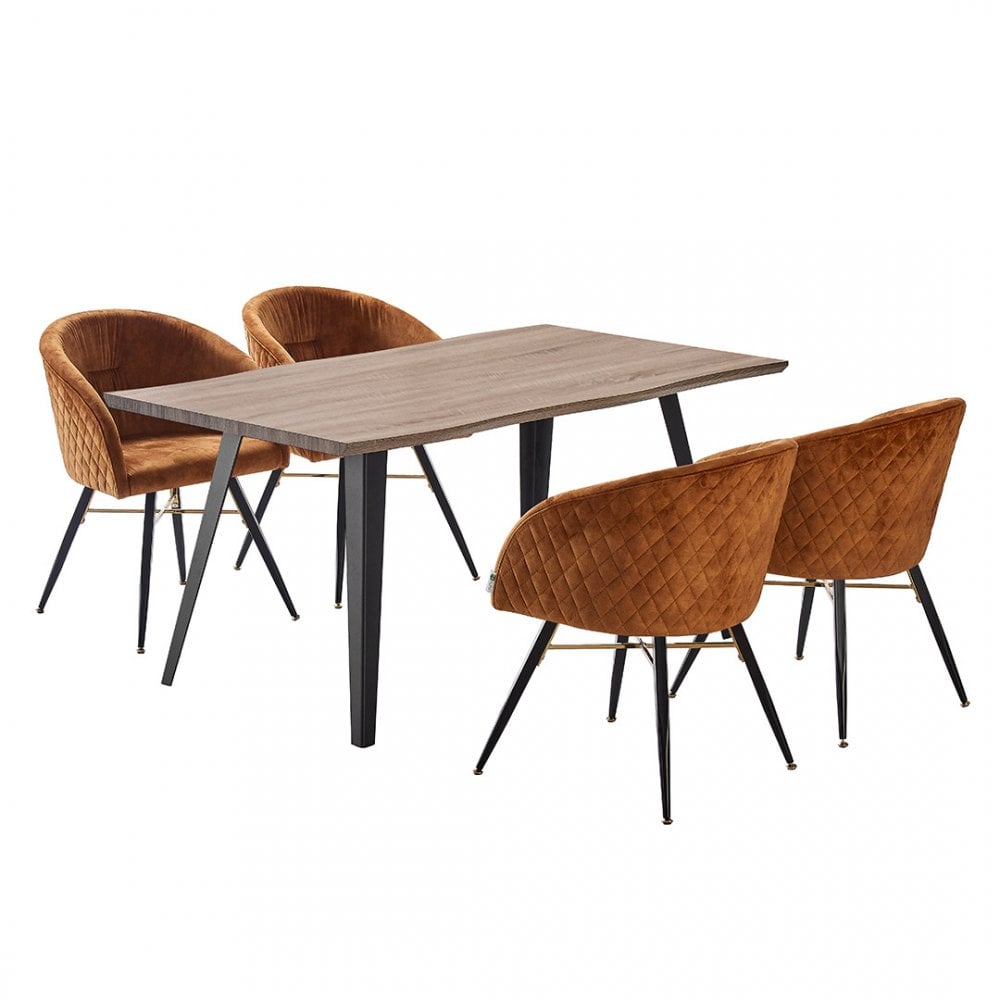 Vittorio Rocco LUX Dining Set
