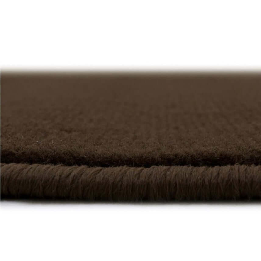 Maestro Solid Brown Rug - PN Home