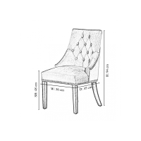 Blaze Walnut Dining Table and Set of 4 Black Windsor Dining Chairs - PN Home