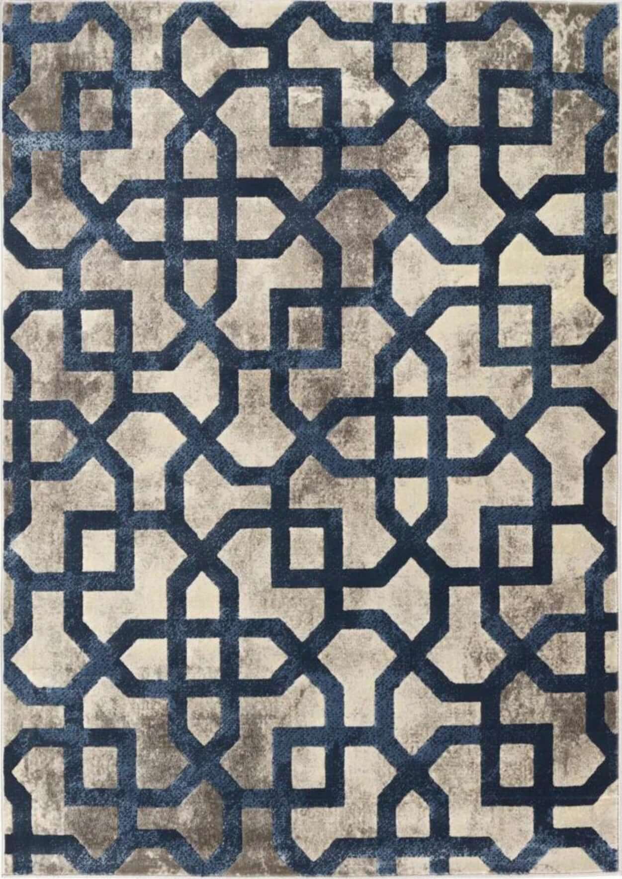 Avanti Navy Moroccan Rug - PN Home