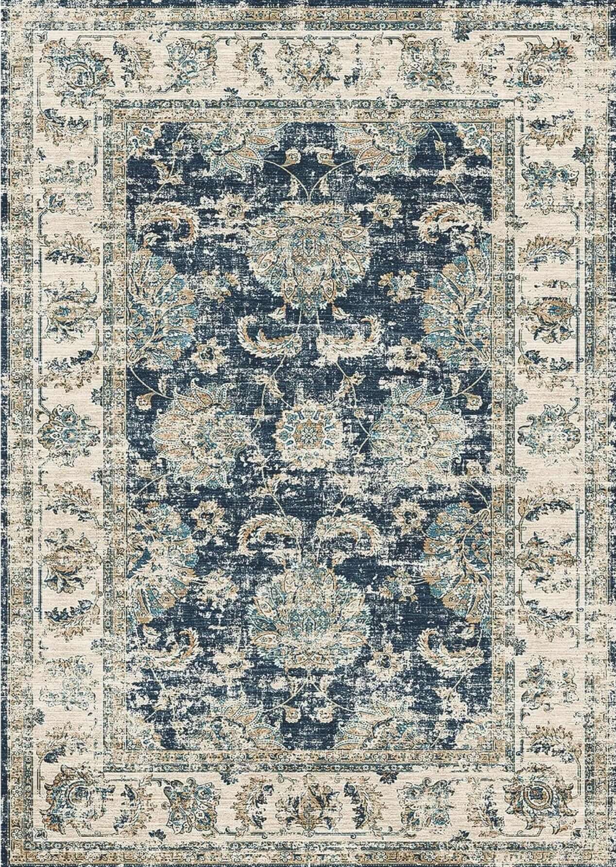 Perla Vintage Washable Rug - PN Home