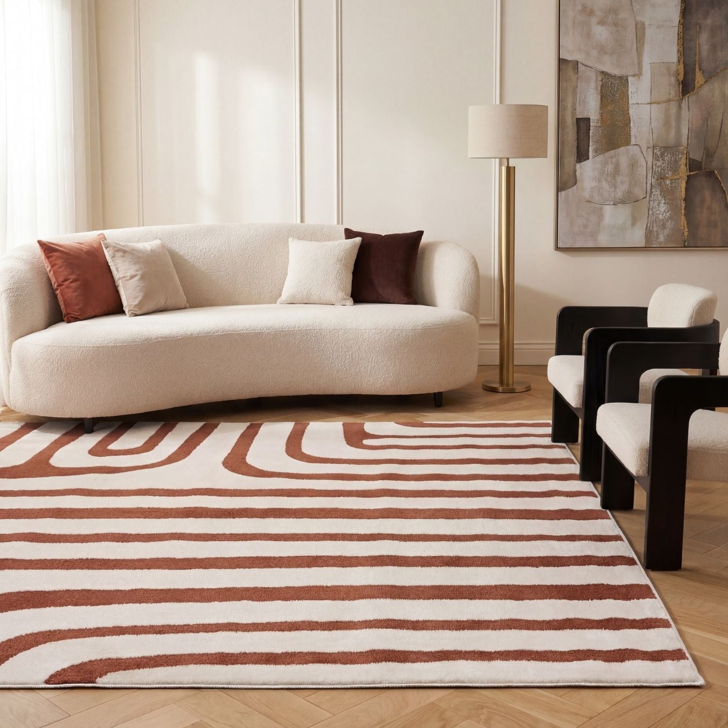 Loft Geometric Terra Rug - PN Home