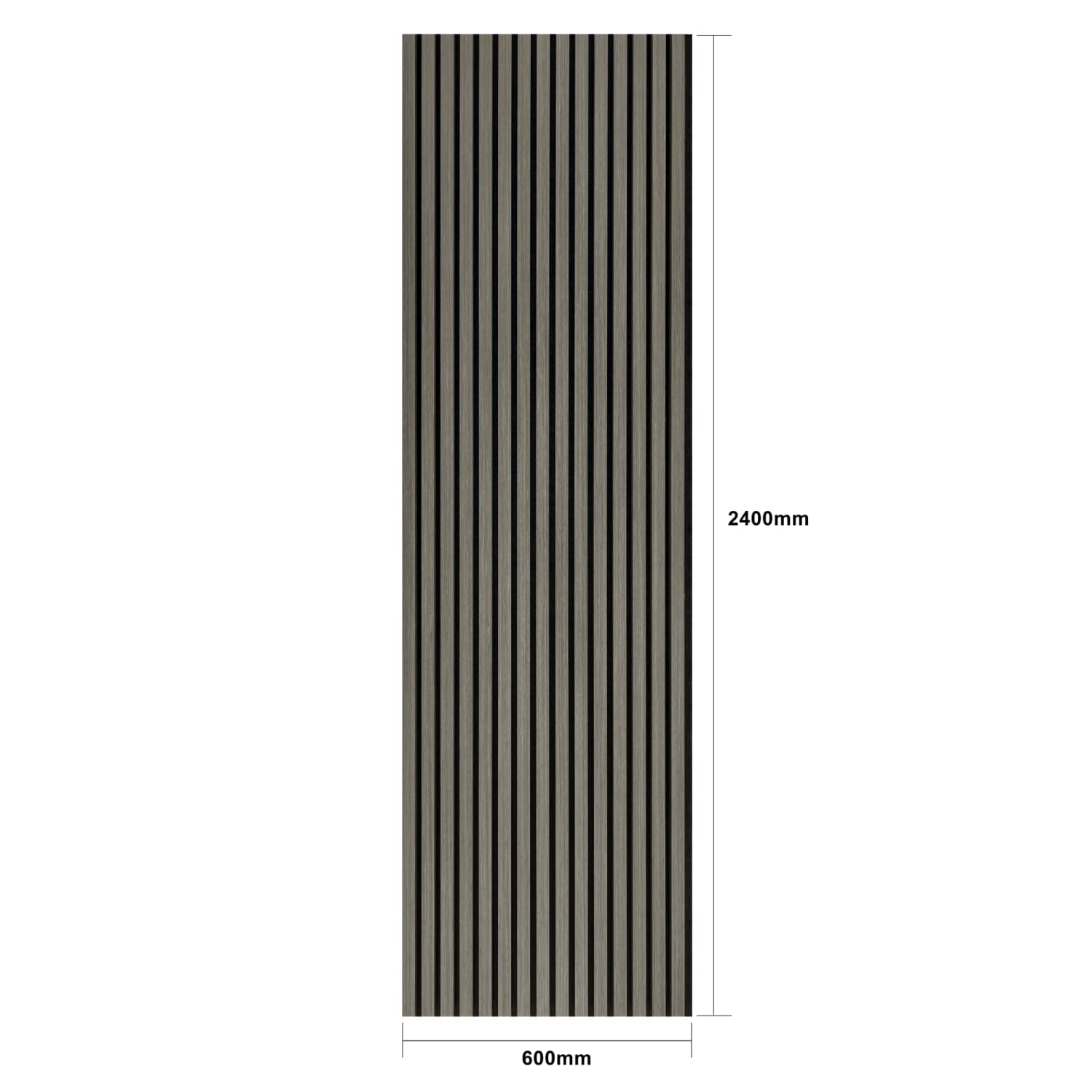 Grey Oak Acoustic Wall Panels