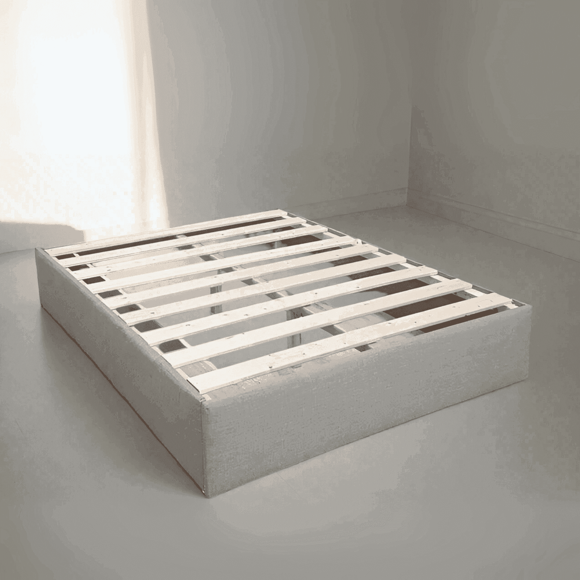Traditional Sleigh Bed Frame – Chesterfield Design