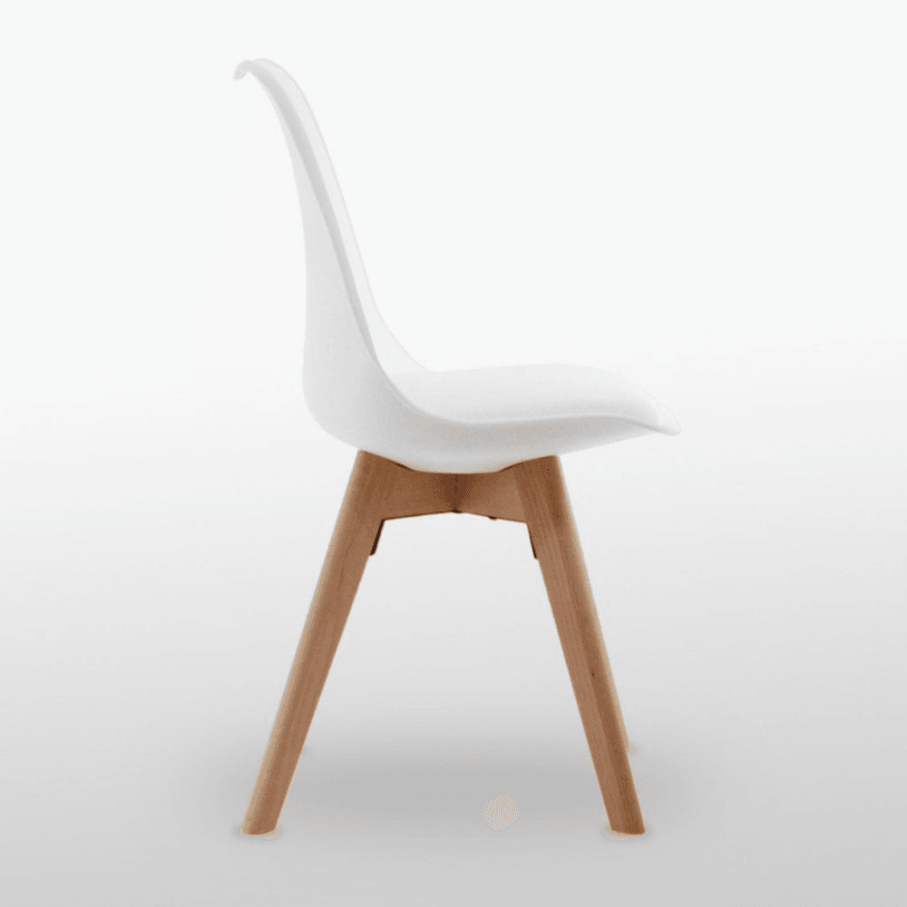 Jamie Halo Round Dining Table Set with 4 Chairs - PN Home