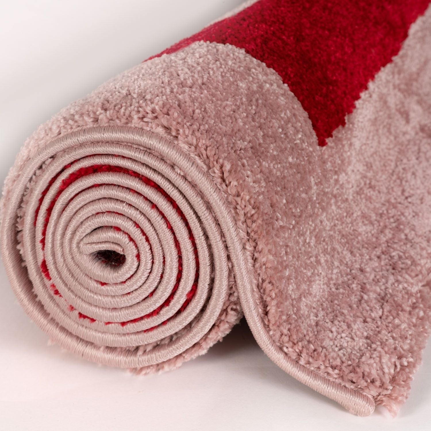 Joli Geometric Red & Pink Rug - PN Home