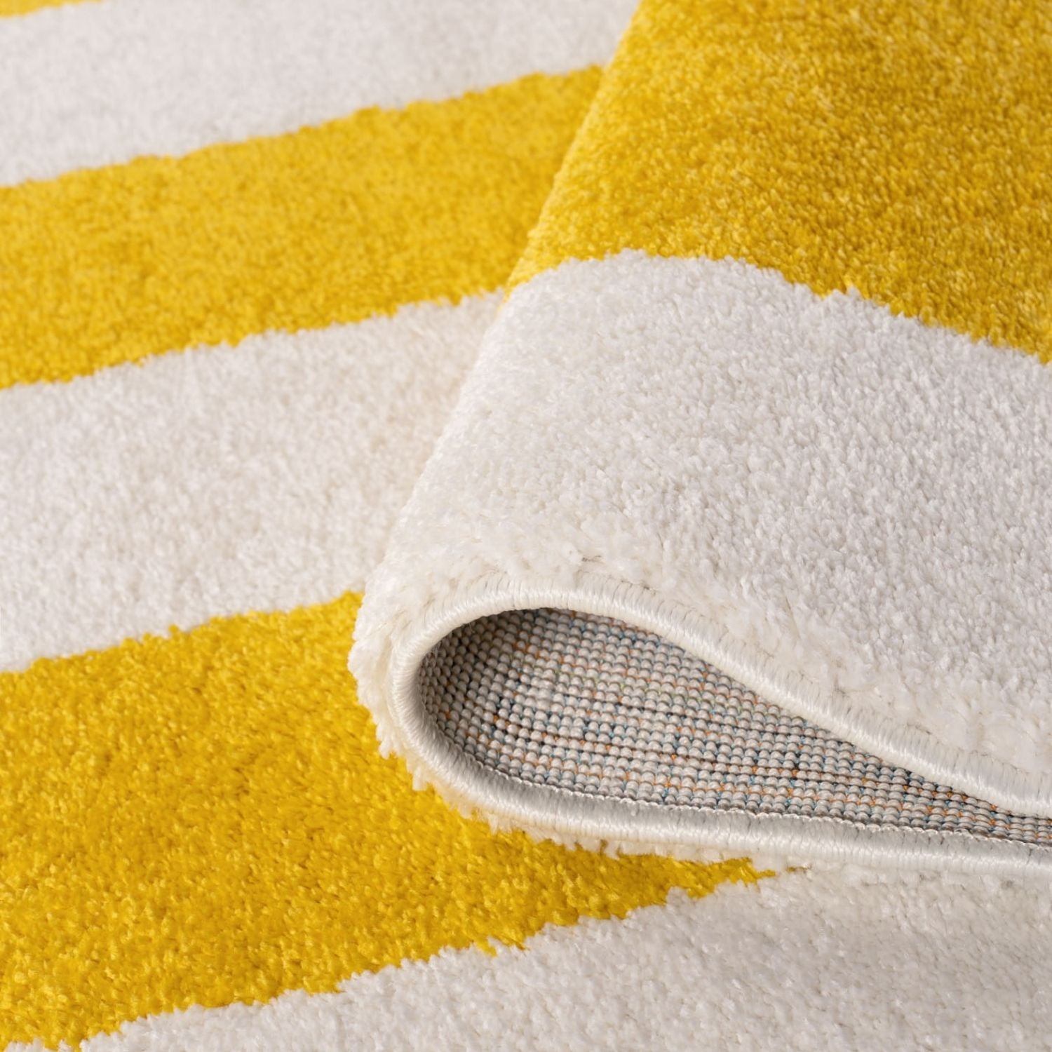 Joli Geometric Yellow & White Rug - PN Home