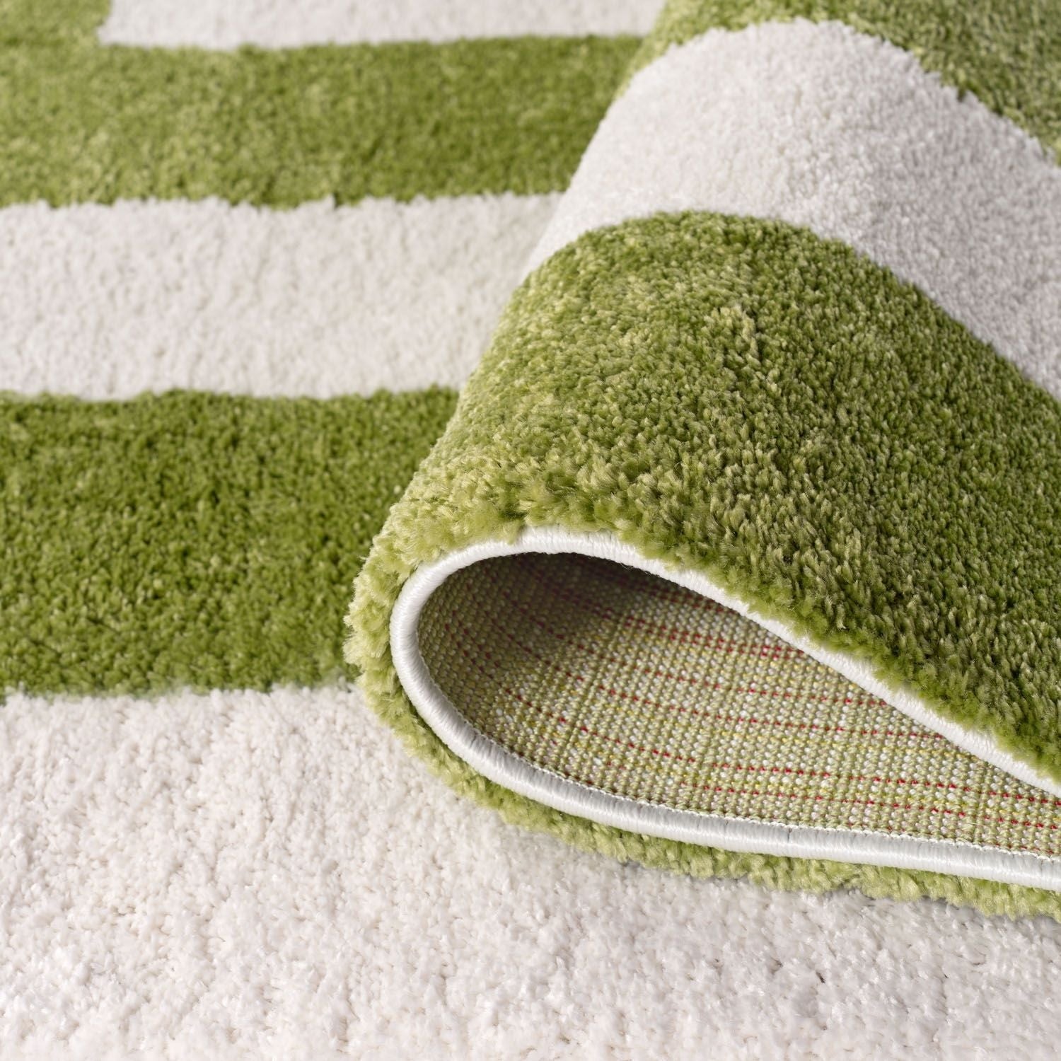 Joli Geometric Green & White Rug - PN Home