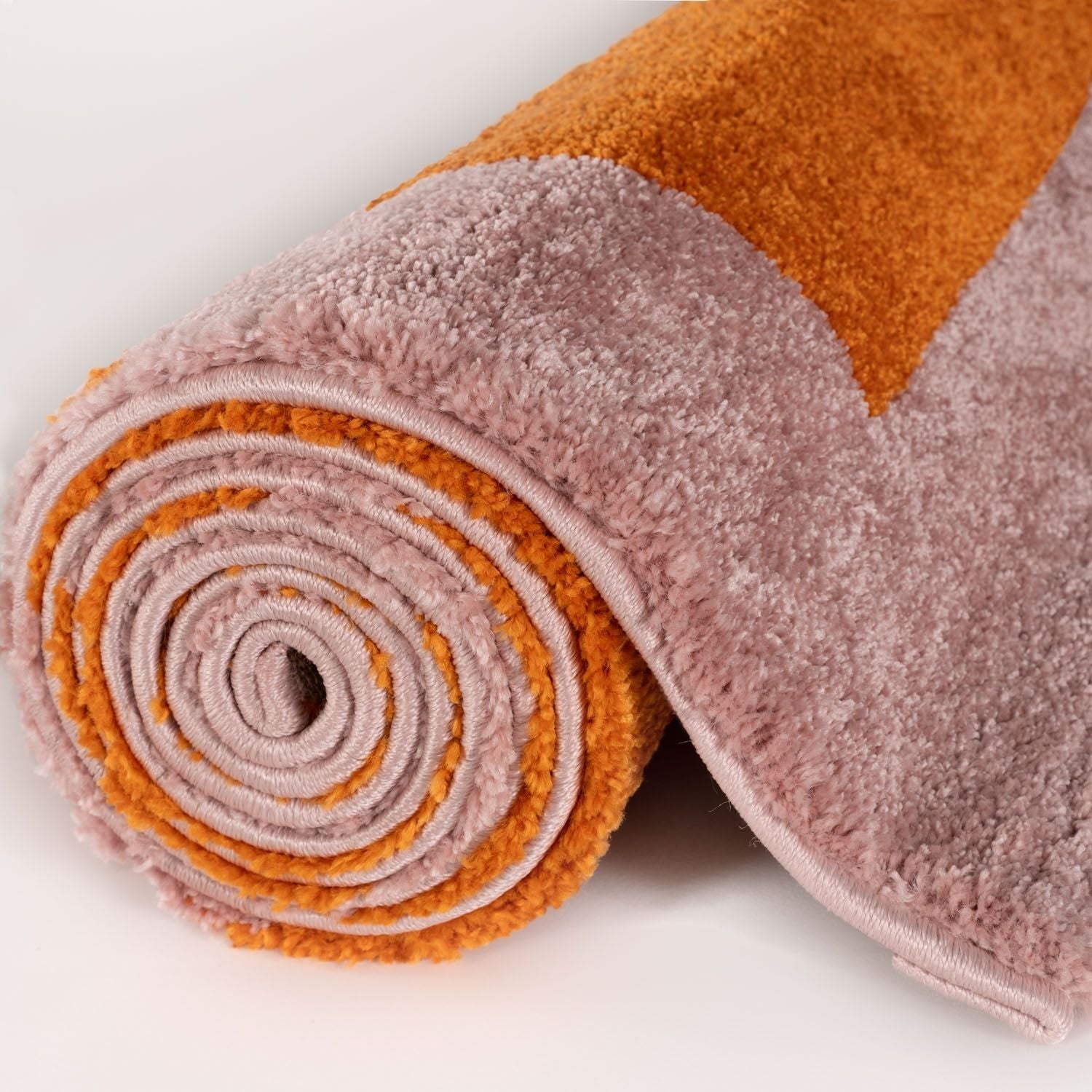 Joli Geometric Orange & Pink Rug - PN Home