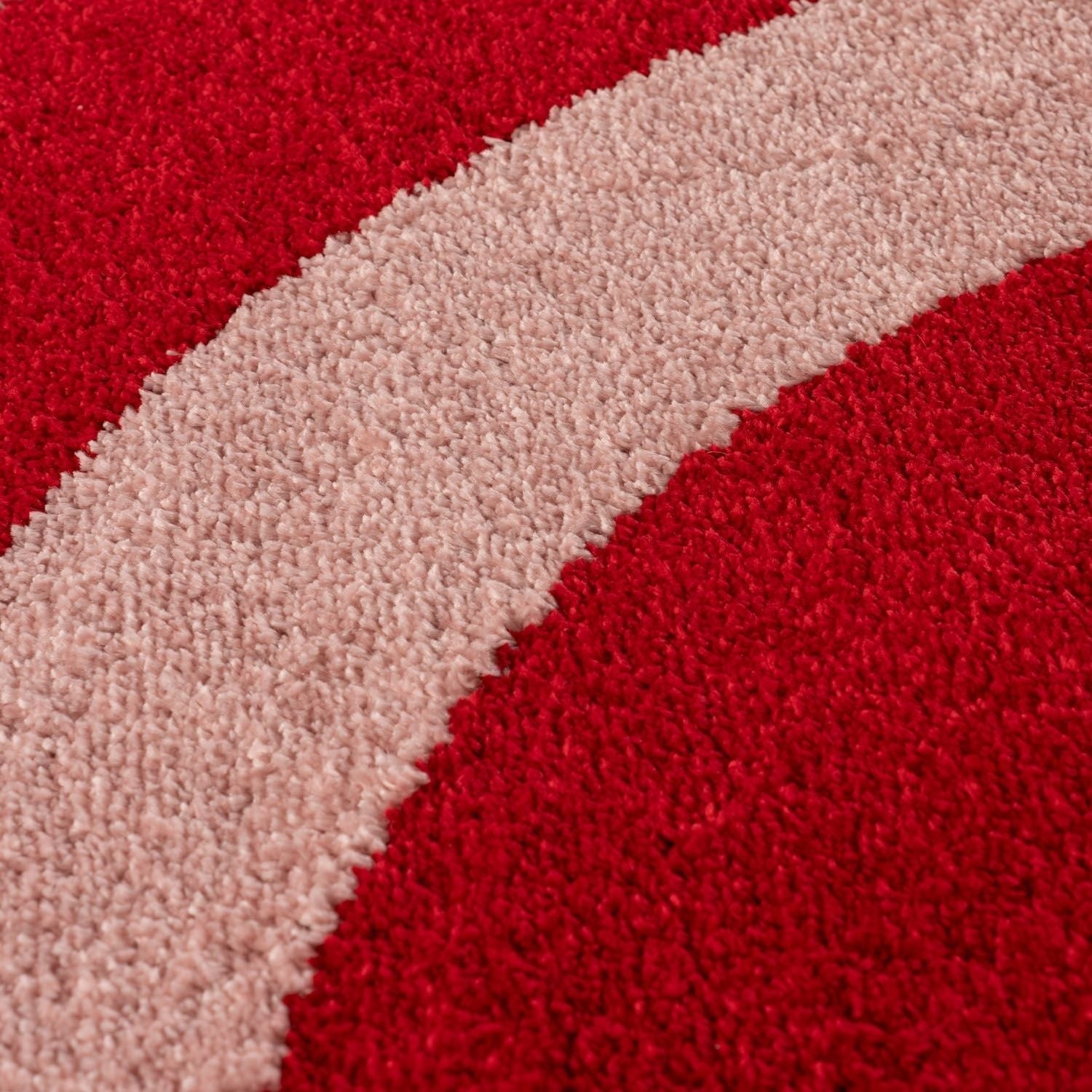 Joli Wave Red & Pink Rug - PN Home