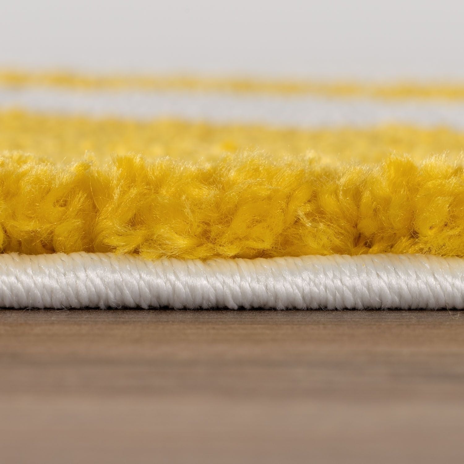 Joli Wave Yellow & White Rug - PN Home