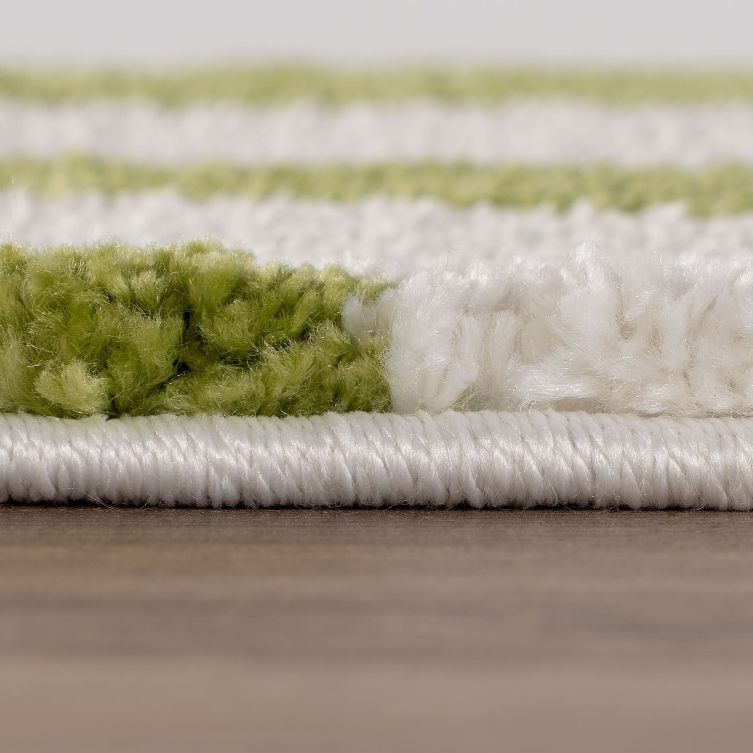 Joli Wave Green & White Rug - PN Home