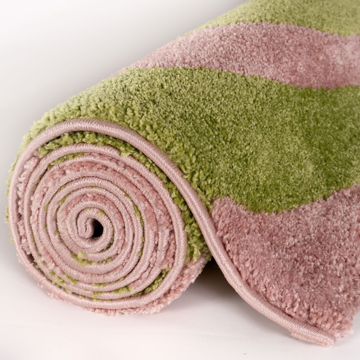Joli Wave Green & Pink Rug - PN Home