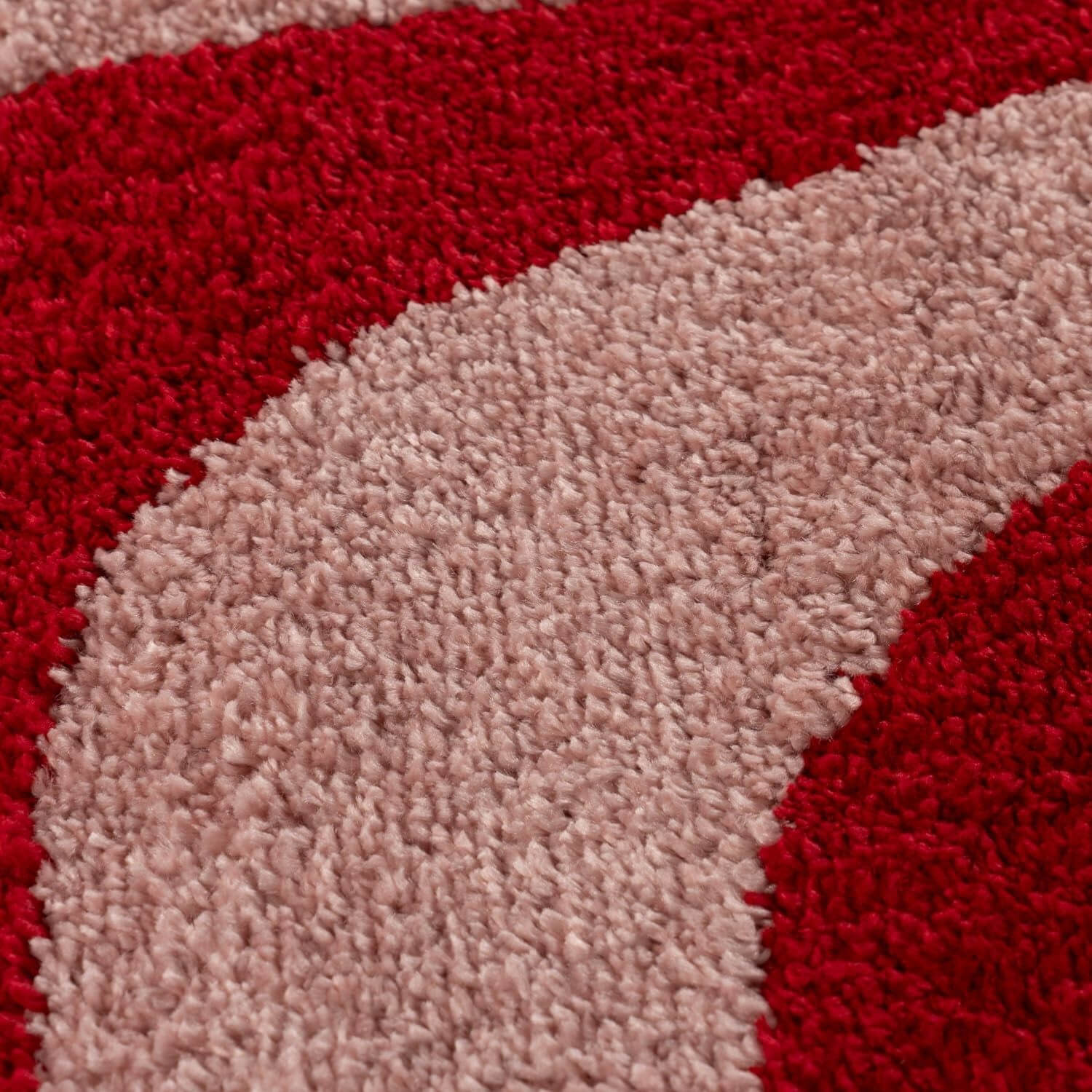 Joli Striped Red & Pink Rug - PN Home