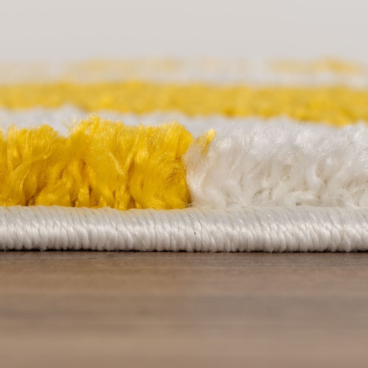 Joli Striped Yellow & White Rug - PN Home