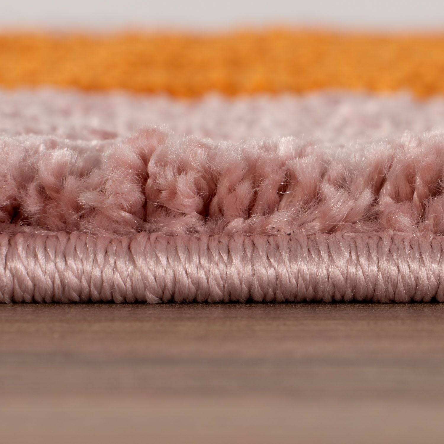 Joli Striped Orange & Pink Rug - PN Home