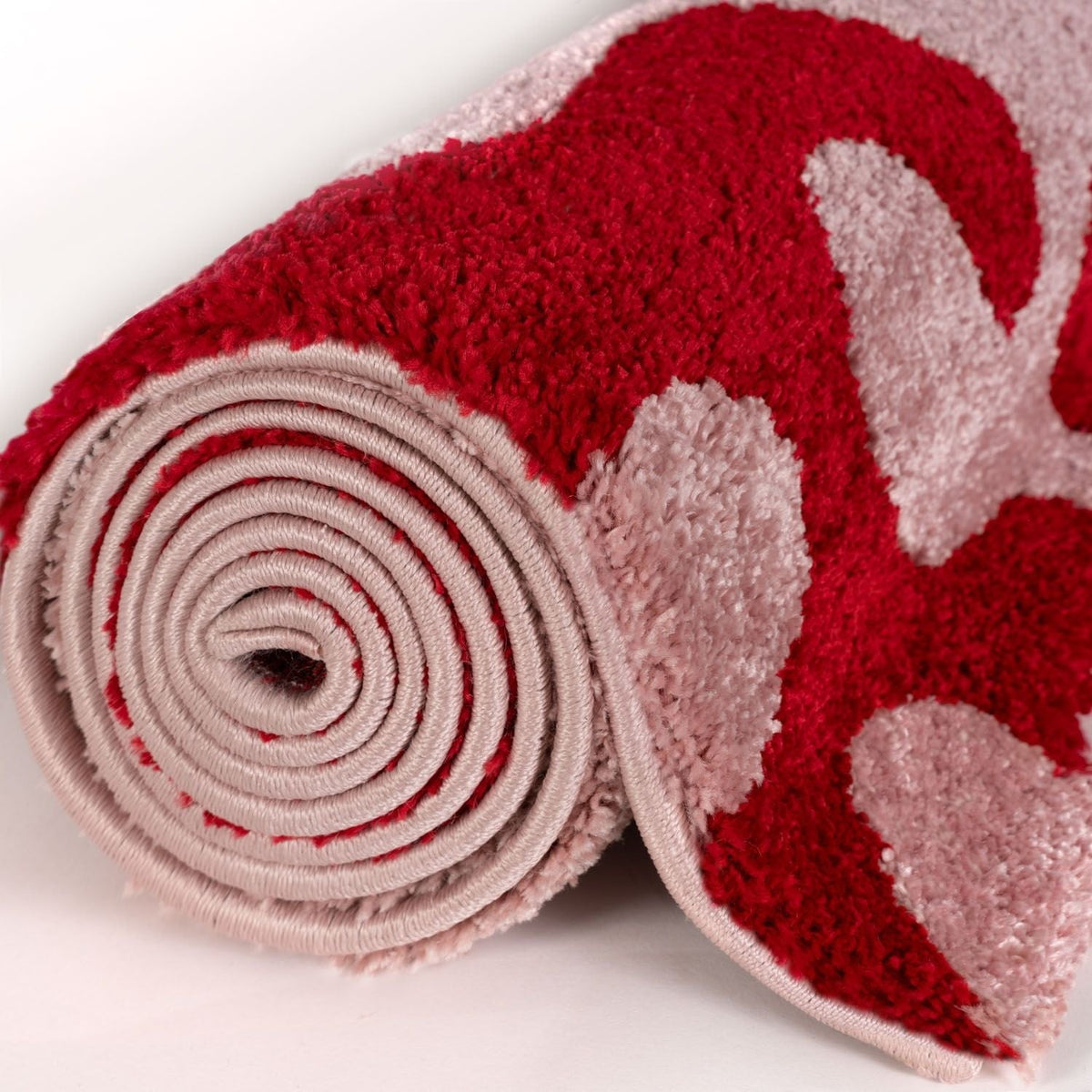 Joli Doodle Red & Pink Rug - PN Home