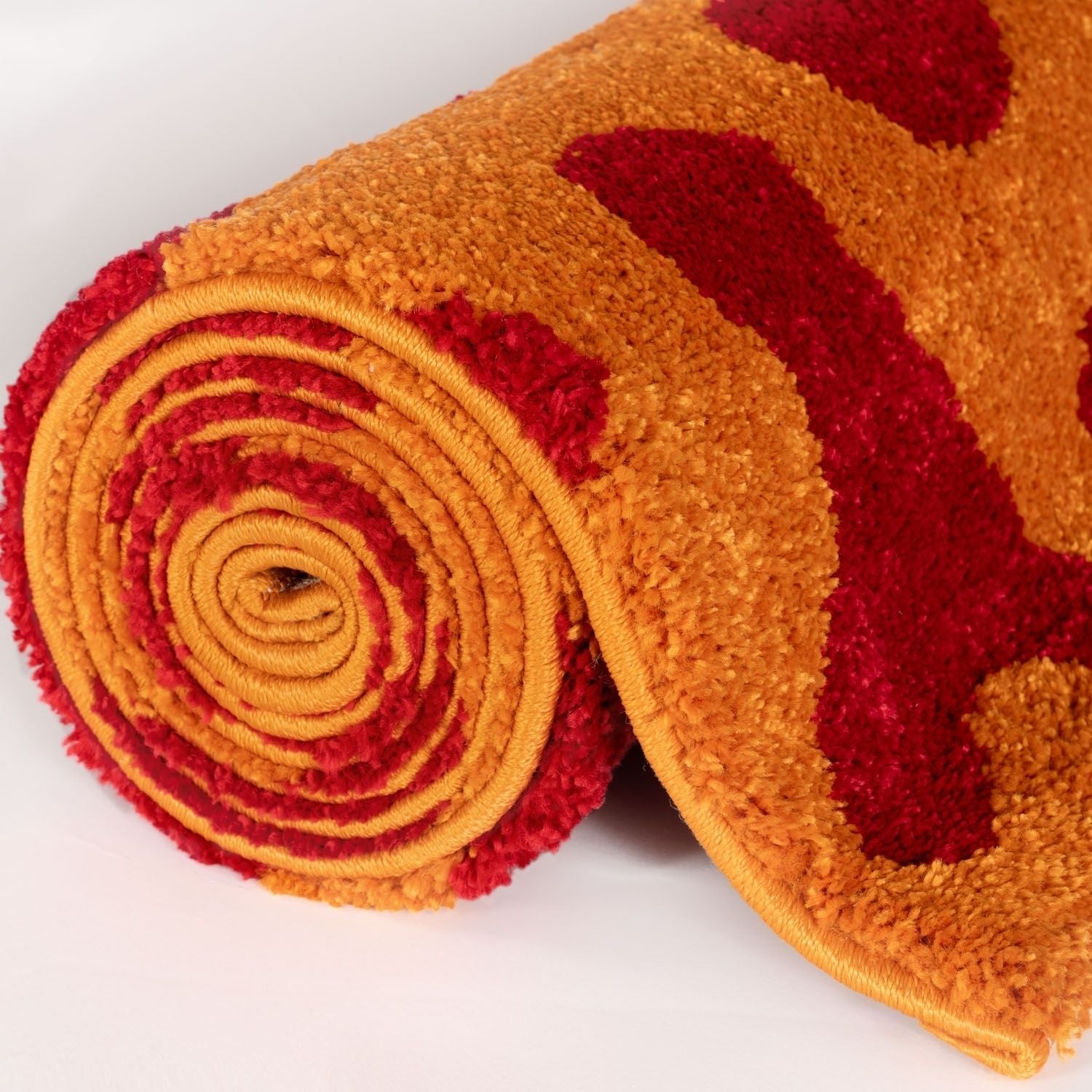 Joli Doodle Red & Orange Rug - PN Home