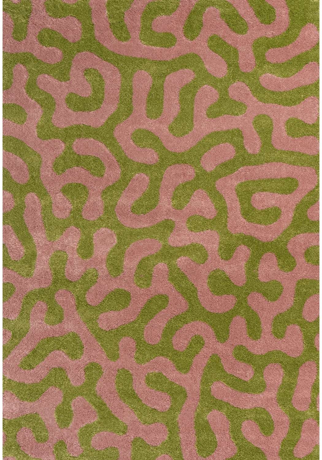 Joli Doodle Green & Pink Rug - PN Home
