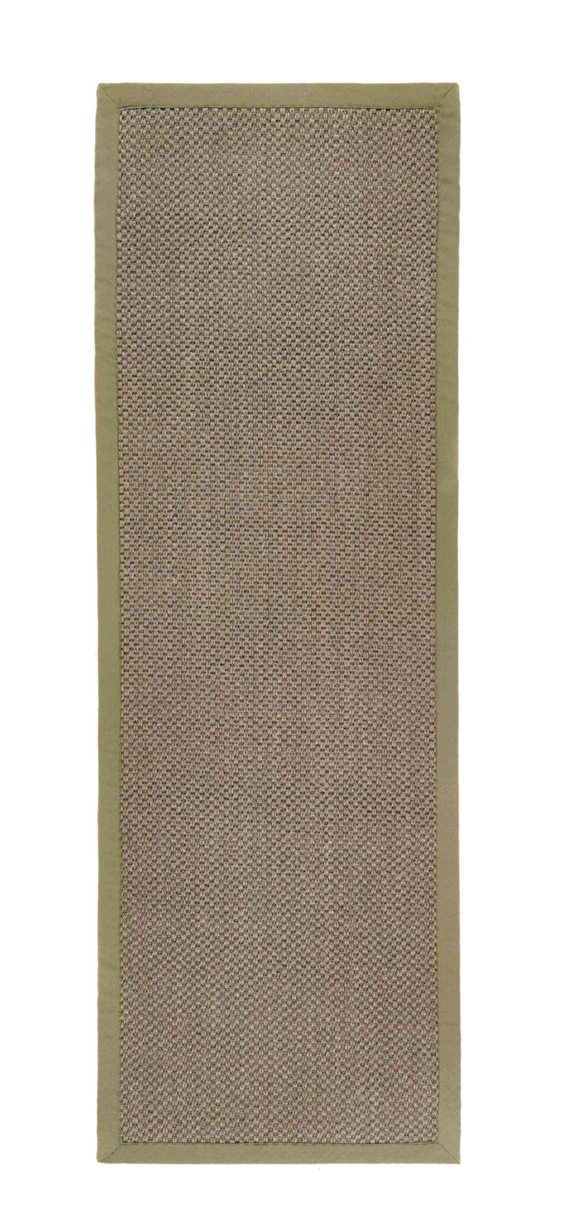 Bordered Sage Green Non-Slip Sisal Rug - PN Home